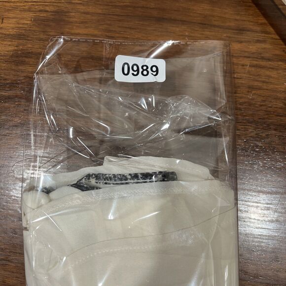 Ya Los Angeles Dress Small Peated White Snake Animal Print Safari‎ Boho - Picture 13 of 14